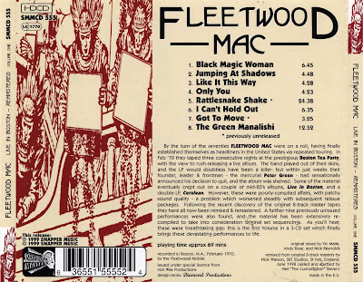 fleetwood mac boston tea party vol 2